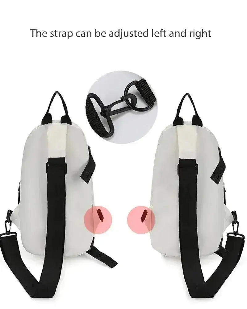 Men’s One Shoulder Crossbody Small Bag New Simple And Lightweight Multi Functional Chest Bag Running Sports Cycling Bag