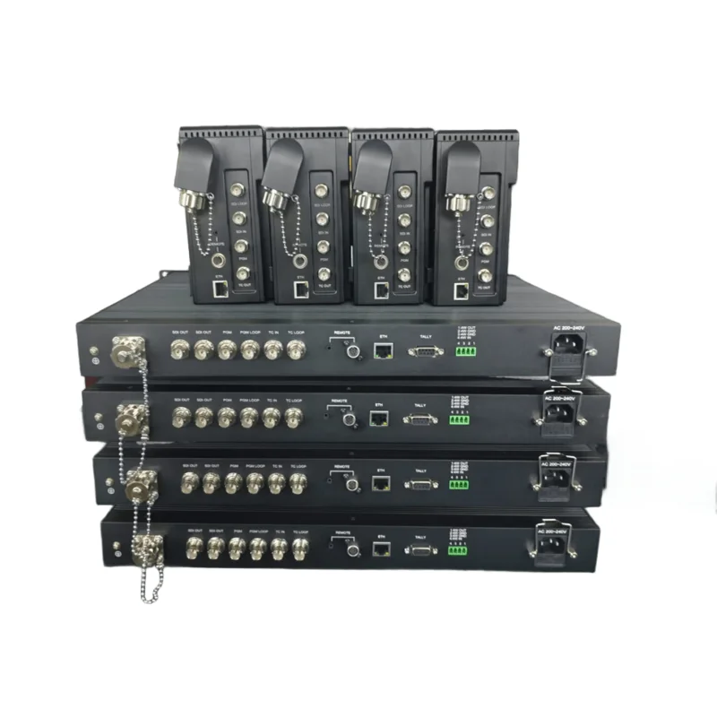 Multi-Camera 4K/HD Broadcasting Camera Fiber Equipment with CCU for Live Events, Concerts, Sports and Television Broadcast