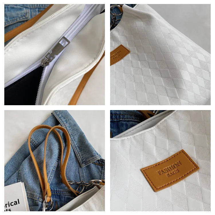 2025 New Fashionable Style High-end and Niche Commuting Handbags Large Capacity Bags Women's Versatile Shoulder Bag Tote Bags