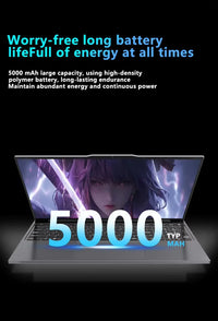 15.6"Laptop Intel Core i9 10980HK Windows 11 Gaming PC 16GB RAM Computer 1TB 2TB SSD Fingerprint Unlock 1080P Keyboard Backlight