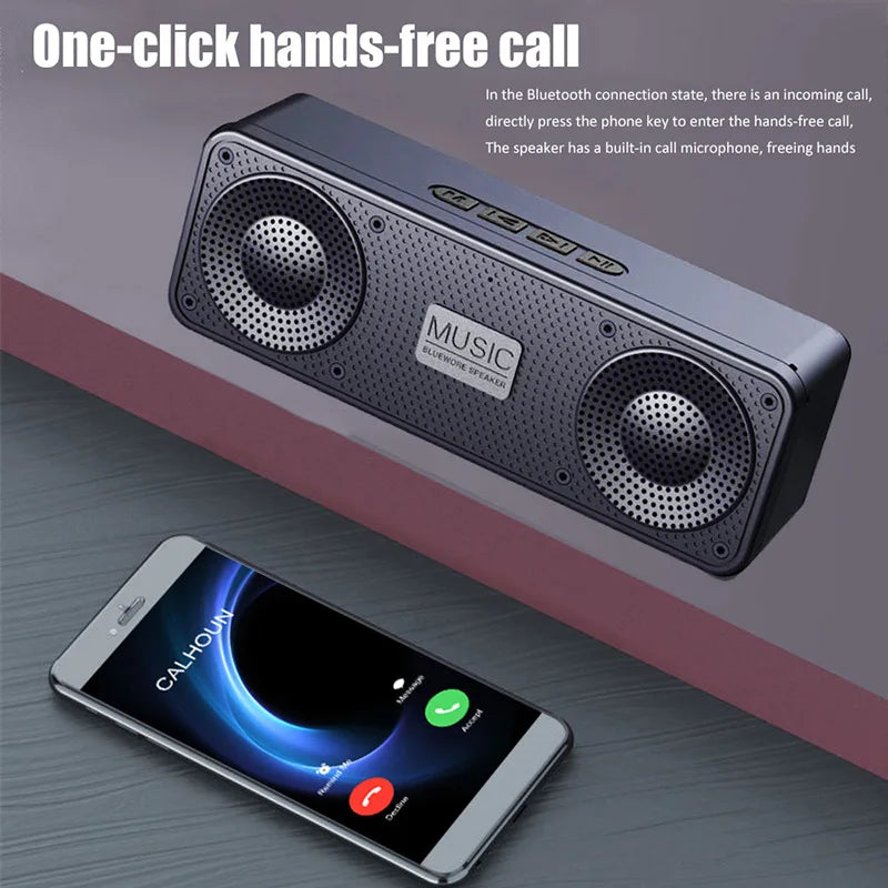 S18 Wireless Creative Bluetooth Smart Speaker Mobile Phone Audio Computer Subwoofer Outdoor Convenient Radio