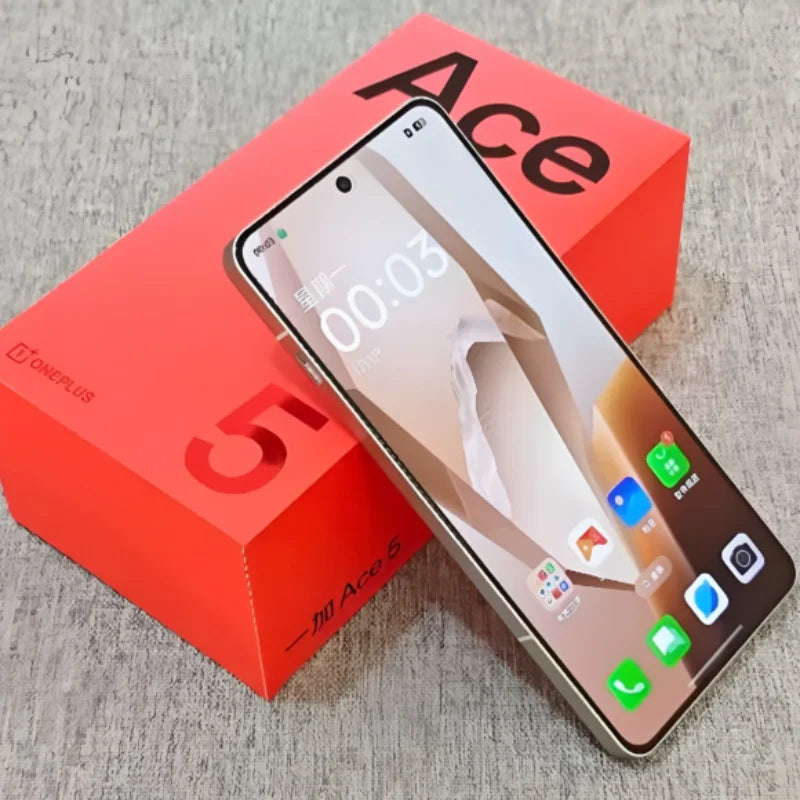 OnePlus ACE 5 Snapdragon 8 Gen 3 Screen 6.78 Inch AMOLED 120HZ Battery 6415mAh 80W SuperVOOC 50 Rear Camera OIS NFC OTA Update