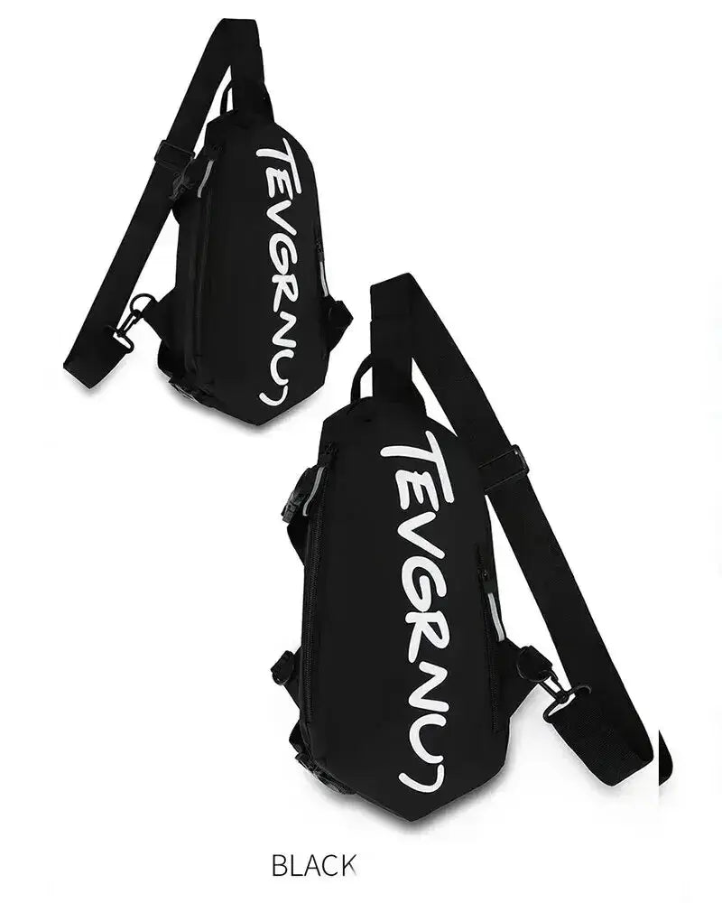 Men’s One Shoulder Crossbody Small Bag New Simple And Lightweight Multi Functional Chest Bag Running Sports Cycling Bag