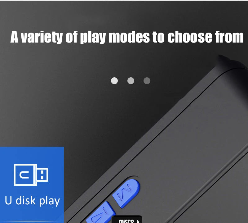 S18 Wireless Creative Bluetooth Smart Speaker Mobile Phone Audio Computer Subwoofer Outdoor Convenient Radio