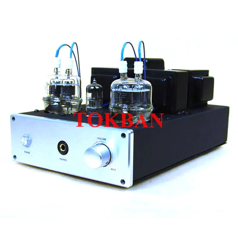 Tokban 6n2 Fu19 Vacuum Tube Headphone Amplifier 4w*2 In Parallel Class A Amplifier Circuit Warm and Soft Voice HIFI Amp Audio