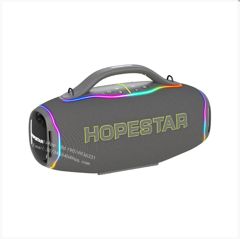 HOPESTAR A90 700W Wireless Bluetooth Speaker Deep Bass 36000mAh Removable Battery AI Sound 8 Speakers Outdoor Portable