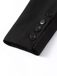 Women's Jacket New Outerwear V-Neck Three-Button Blazer Woman Tailored Formal Outerwears Waist Cincher Suit Woman Clothes Wear