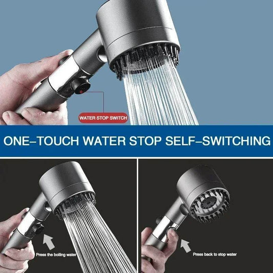 Xiaomi High Pressure Filter Shower Head 3mode Adjustable Spray Massage Brush Rain Faucet Showerhead Set Bathroom Accessories New