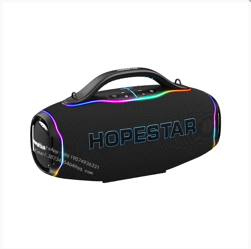 HOPESTAR A90 700W Wireless Bluetooth Speaker Deep Bass 36000mAh Removable Battery AI Sound 8 Speakers Outdoor Portable