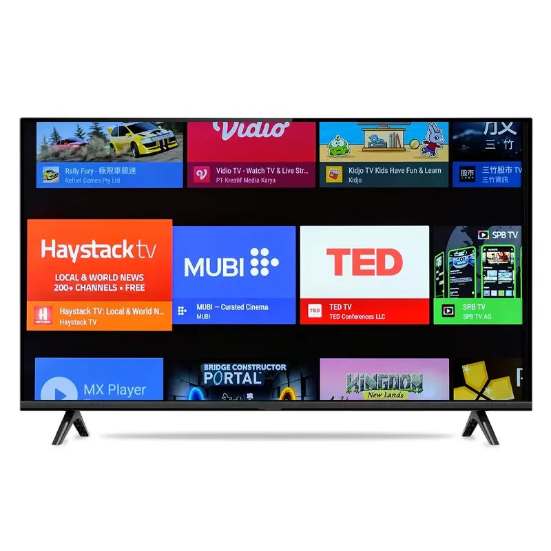 New Style Android Television TV Home Association Slim Curved 50 55 60 65 70 75 85 95 100 Inch Smart LED TV