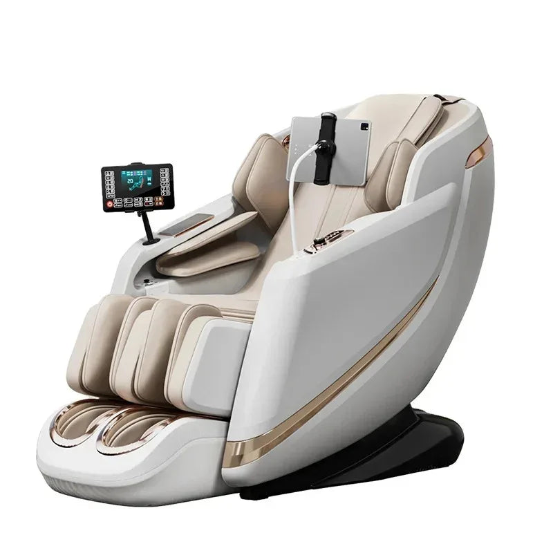 5D Full Body Massage Chair Gravity Track Electric Heating Back Body Care Chair