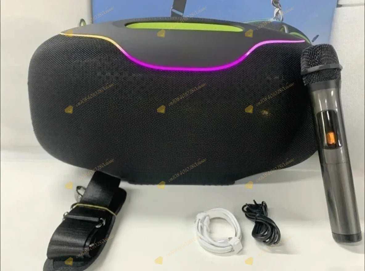 New Original  A80 350W Big Power Outdoor Waterproof Portable Blue Tooth Wireless Party Speaker Caixa De Som Boombox 3