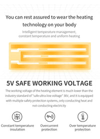 USB Heating Jackets Men Winter Warm Heated Parkas 35 Zones Electric Heated Jackets Warm Padded Jacket Coat Plus Size 5XL