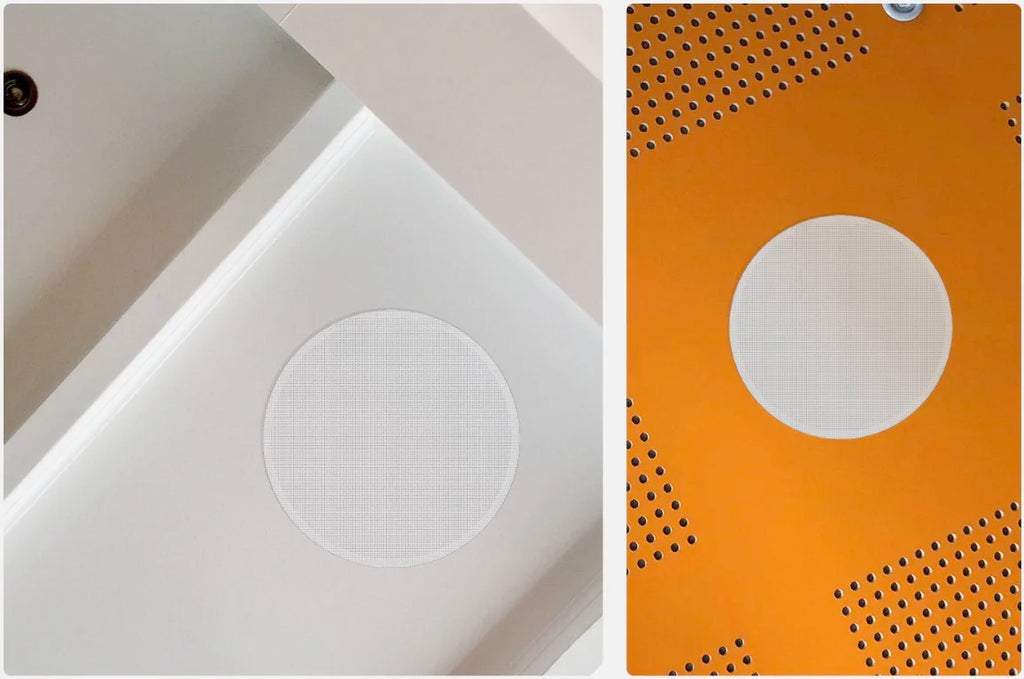 5 Inch Rimless Plastic Ceiling Speaker with 20W Power 2.0 Channel Home Theatre Use-Two-Way Audio Crossover & AirPlay Support