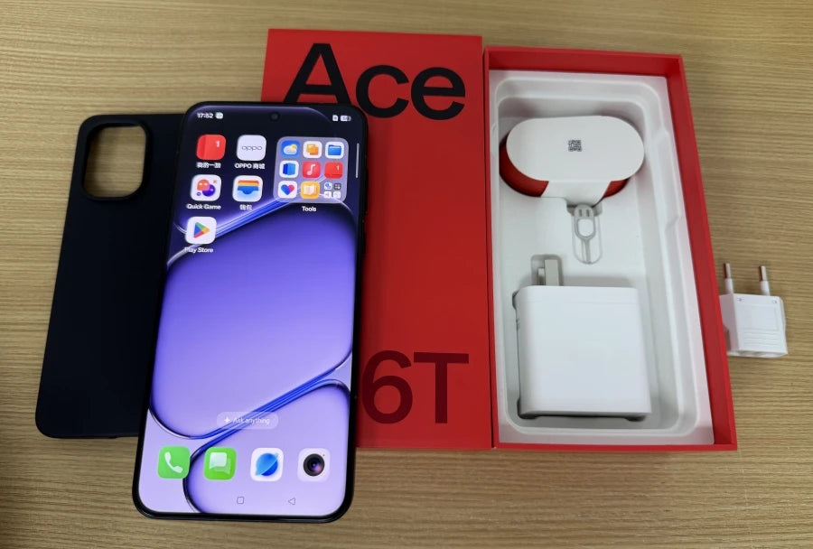 Oneplus Ace 6T Unlocked 5G Smart Phone 6.83'' 8300mAh Battery 100W SuperCharge Google Play Store