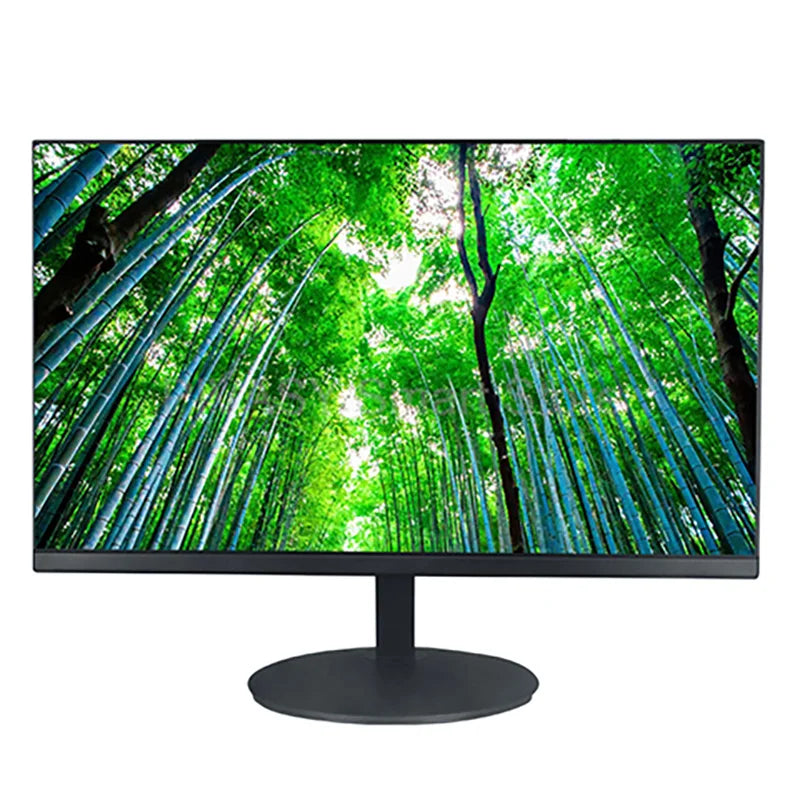 3 Size Frameless IPS Monitor Built-in Speakers 60Hz Wall - Mountable Multi-Interface HDMI VGA Eye-Care Screen For Office Gaming