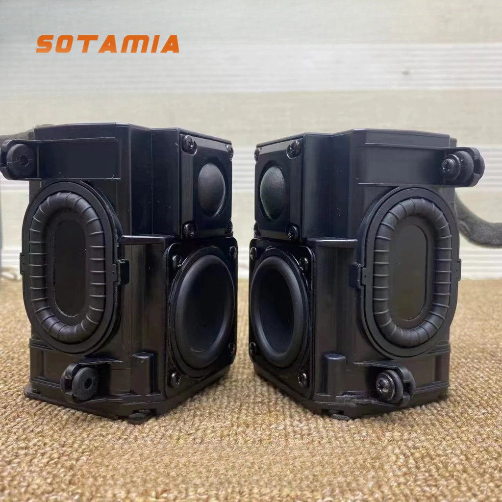 SOTAMIA 2Pcs Power Speaker 1 Inch Silk Film Tweeter 2 Inch Full Range Speaker Long-stroke Passive Hifi Audio For Harman Kardon