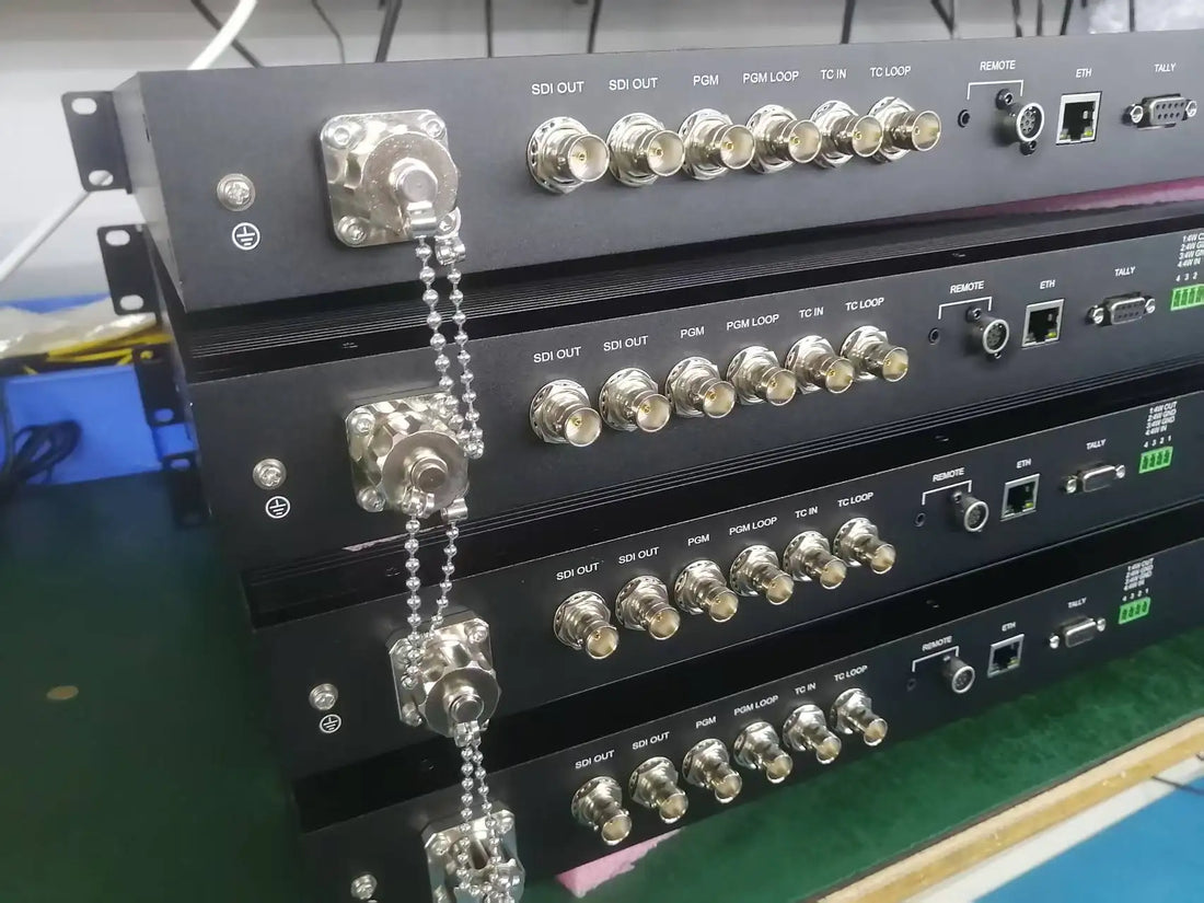 Multi-Camera 4K/HD Broadcasting Camera Fiber Equipment with CCU for Live Events, Concerts, Sports and Television Broadcast