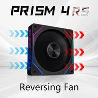 PRISM 4 RS Computer Case Fan 12cm ARGB 4 Pin Quiet Cooling Fan 12V Large Air Volume 800-1600RPM