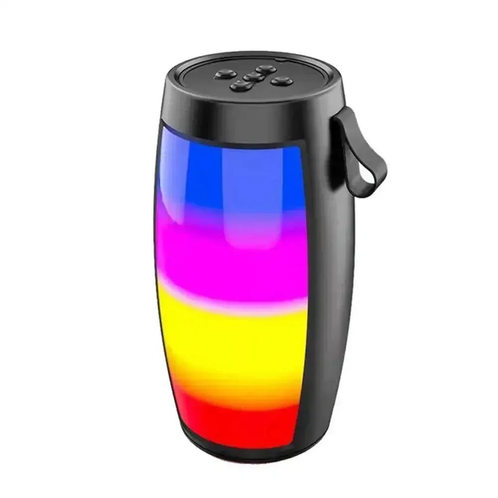 S12 Wireless Bluetooth Speaker Powerful Portable Subwoofer with LED Lights Car Audio Bass MP3 Player Sound System