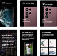 Samsung Galaxy S22 Ultra 5G Refurbished Smartphone S908U1 8K Camera 6.8inch  Screen 128G Original Unlocked Phone S22U US Version