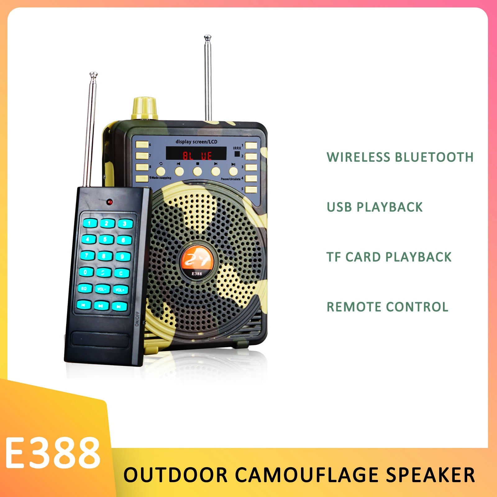 Speaker for Teachers Loudspeaker Microphone Portable Voice Amplifier Mini Wired Audio Natural Stereo Sound Speech