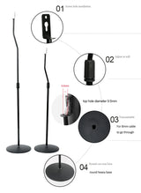 (1 pair) SF01 100CM 110CM 120CM adjustable universal Surround sound SPEAKER floor STAND For Z906 520 mount holder big base rack