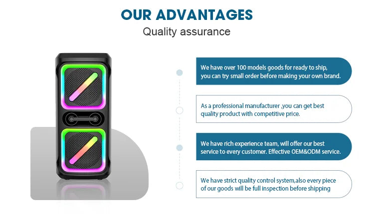 Speakers Professional Double 10 Inch Bass Speaker