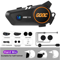 Bluetooth 5.3 Helmet Headset Wireless Hands-free Call Phone Kit Motorcycle Waterproof Earphone MP3 Music Player Speaker for Moto