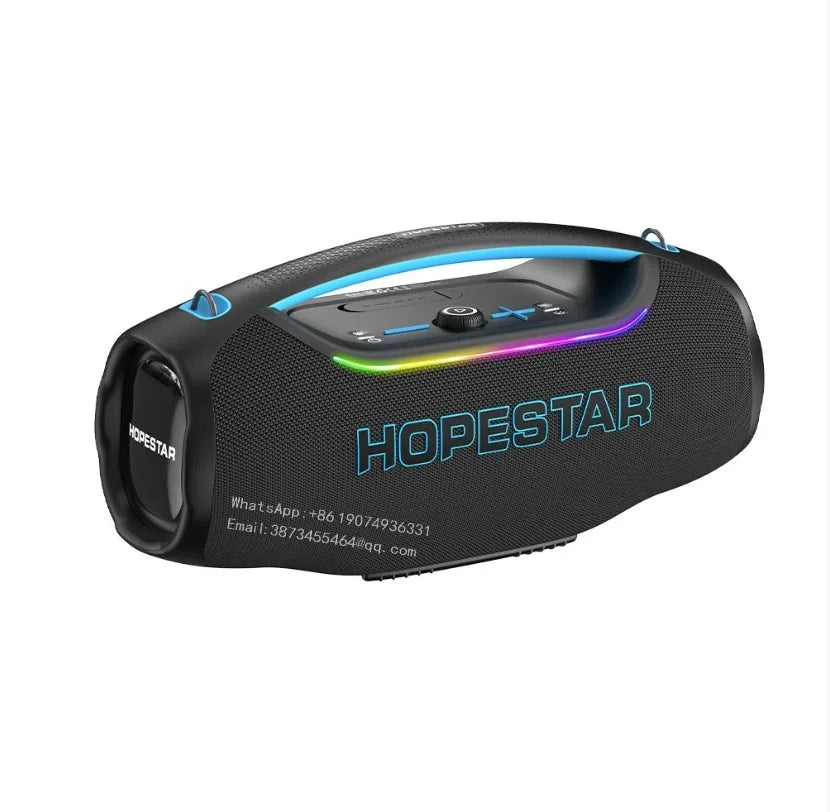 HOPESTAR A60 ULTRA 450W Home Outdoor Dual Use Speaker with Bluetooth 5.4 Wireless Microphone 30000mAh Battery IPX6 Waterproof