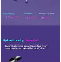 WJCOOLMAN QIANXI MATX secondary panel gaming computer case 360 water-cooling MATX motherboard sea view room