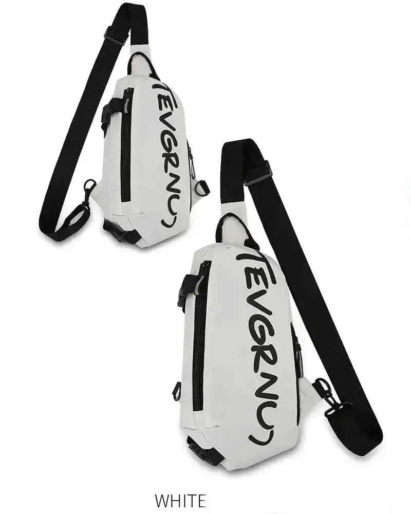 Men’s One Shoulder Crossbody Small Bag New Simple And Lightweight Multi Functional Chest Bag Running Sports Cycling Bag