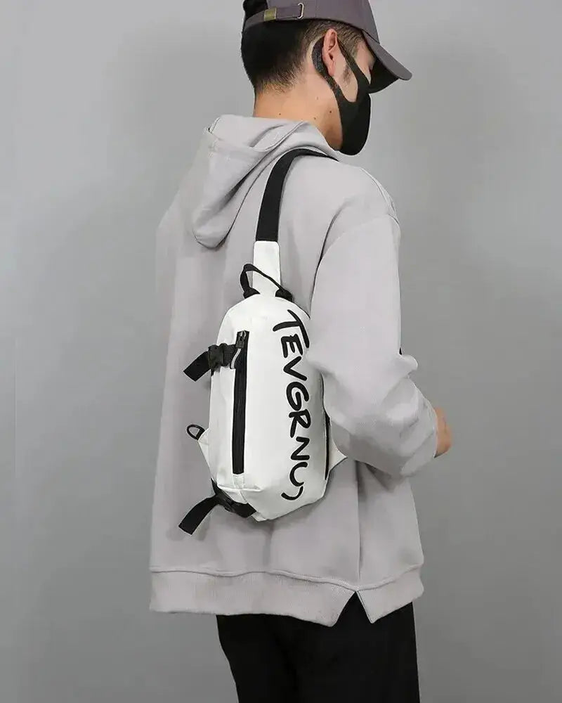 Men’s One Shoulder Crossbody Small Bag New Simple And Lightweight Multi Functional Chest Bag Running Sports Cycling Bag
