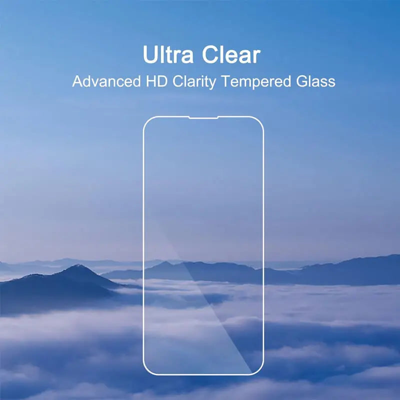 Tempered Glass for iPhone 14 Pro 15 16 17 13 12 11 pro max screen protector for iphone 15 pro mica for iphone 13 14 pro glass