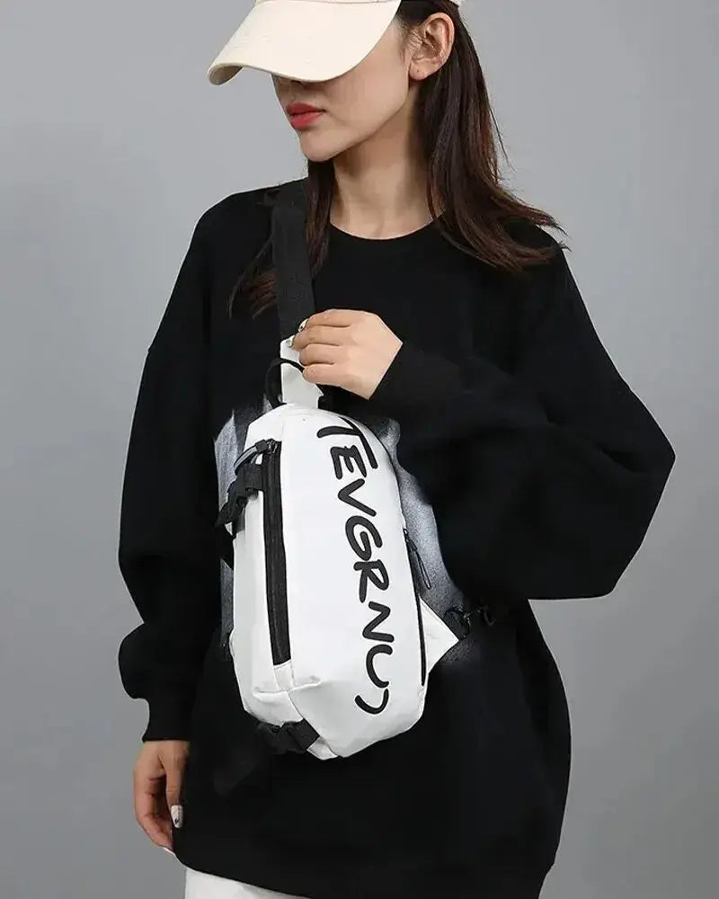 Men’s One Shoulder Crossbody Small Bag New Simple And Lightweight Multi Functional Chest Bag Running Sports Cycling Bag
