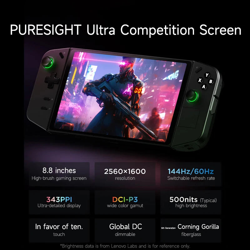 Lenovo LEGION Go Original Handheld game console PDA/PPC AMD Ryzen Z1 Extreme 8.8" 2.5K 144Hz Support FPS mode Portable laptop