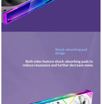 WJCOOLMAN Lonely Warrior Full-View Edition Sea View Room Computer Case Supports 360 Water Cooling / M-ATX Motherboard