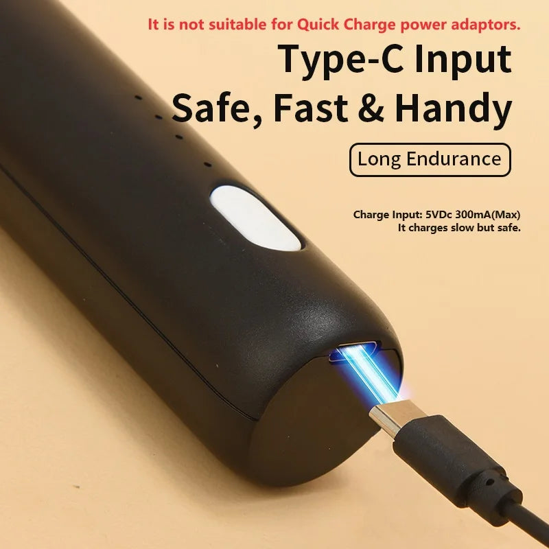 UPGRADED Electric Coffee Frother/MILK Whisk+Egg Beater MINI Food Blender USB Rechargeable Handheld Three Speeds Espresso Tools