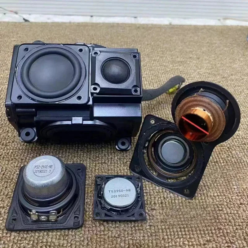 SOTAMIA 2Pcs Power Speaker 1 Inch Silk Film Tweeter 2 Inch Full Range Speaker Long-stroke Passive Hifi Audio For Harman Kardon