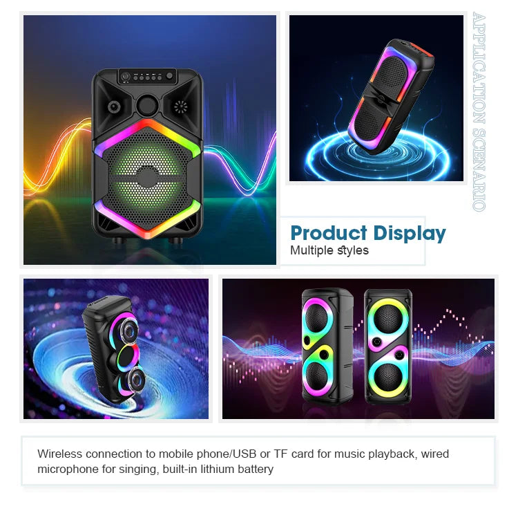 Speakers Professional Double 10 Inch Bass Speaker