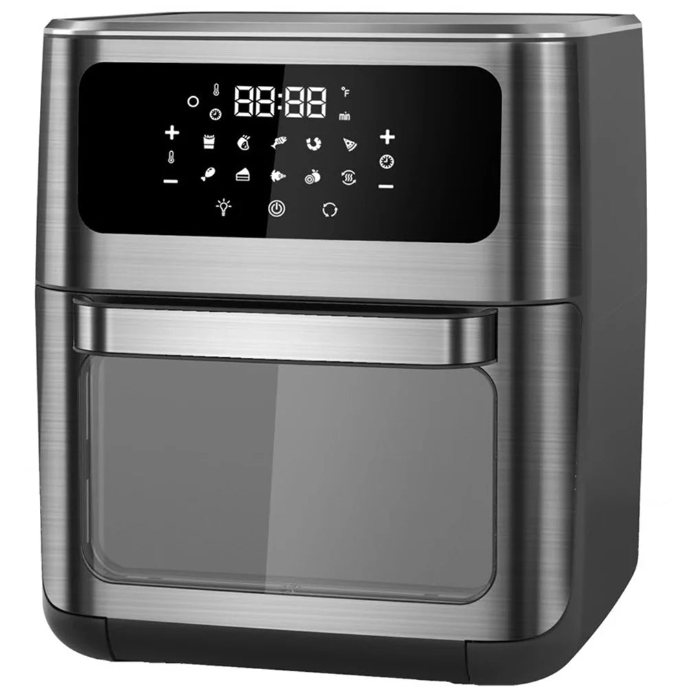 Intelligent 12L Oven Air Fryer Household Forno Eletrico Touch Screen Electric Pizza Oven Home Appliance