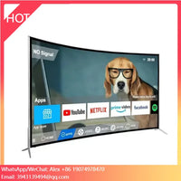 New Style Android Television TV Home Association Slim Curved 50 55 60 65 70 75 85 95 100 Inch Smart LED TV