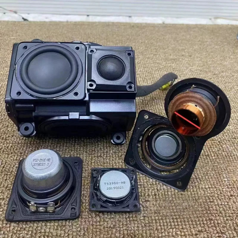 SOTAMIA Two-way 1 Inch Silk Film Tweeter 2 Inch Full Range Speaker Long-stroke PP Basin Passive Speaker for Harman Kardon 1Pcs