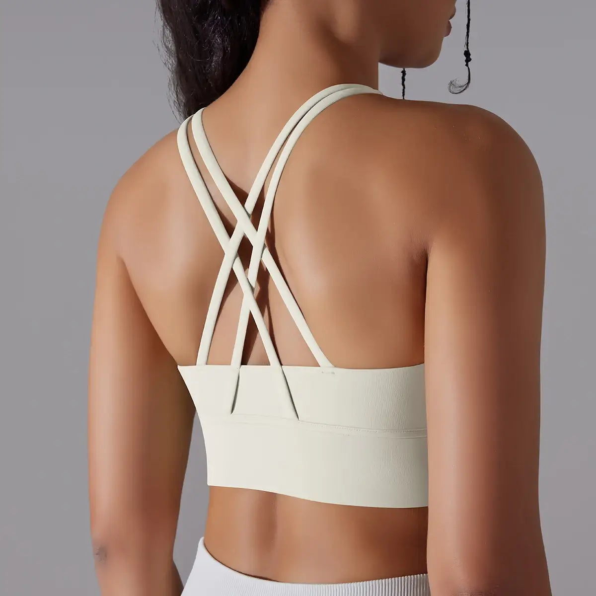 Women Yoga BraTank Tops for Fitness Naked Feel Sport Bra Gym Vest Women Camisole Workout Underwear Sportswear Outfit