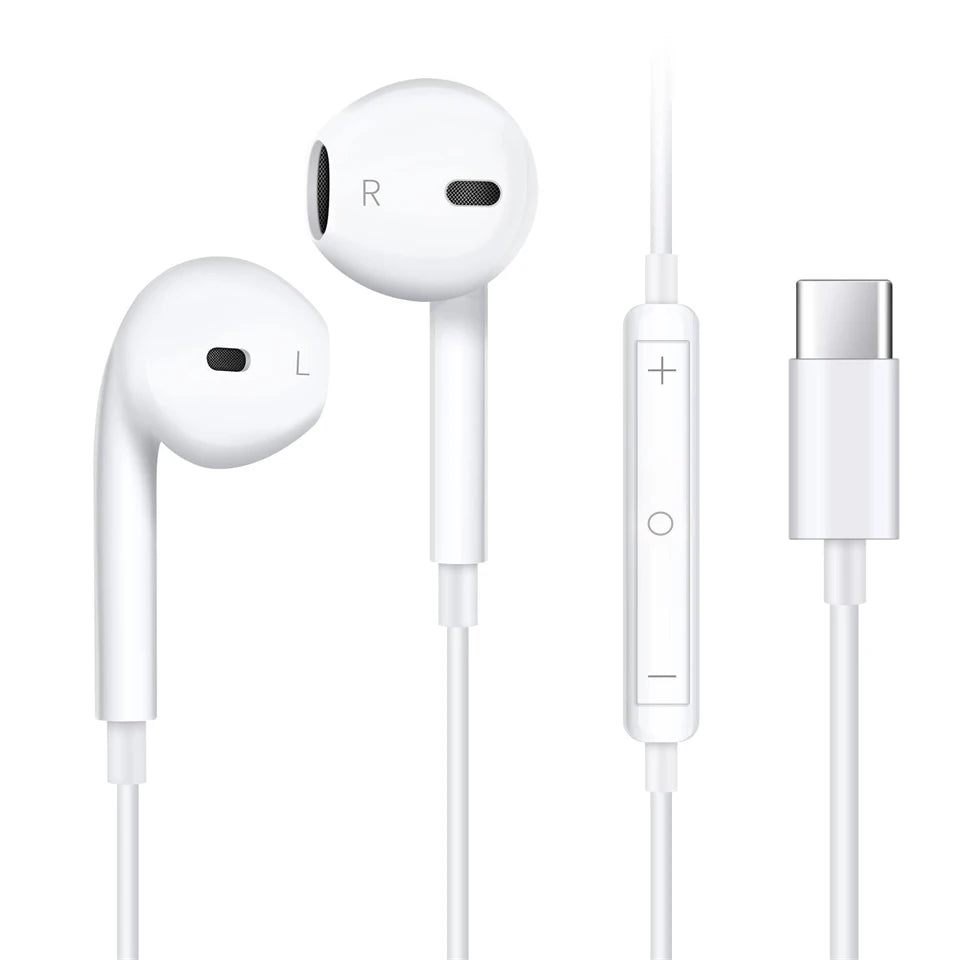 For Xiaomi Headphones Xiaomi Mi 14 13 12 11 in-ear Earphones Redmi Note 10 9 8 7 Type C 3.5mm Wired Headset Phone Accessories