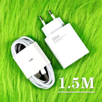 Original Xiaomi 33w Charger EU US Adapter Turbo Fast Charge For Mi 12 5G 11 Ultra Redmi A2+ Note 13R 12R Poco X5 X4 M5S C55 C50