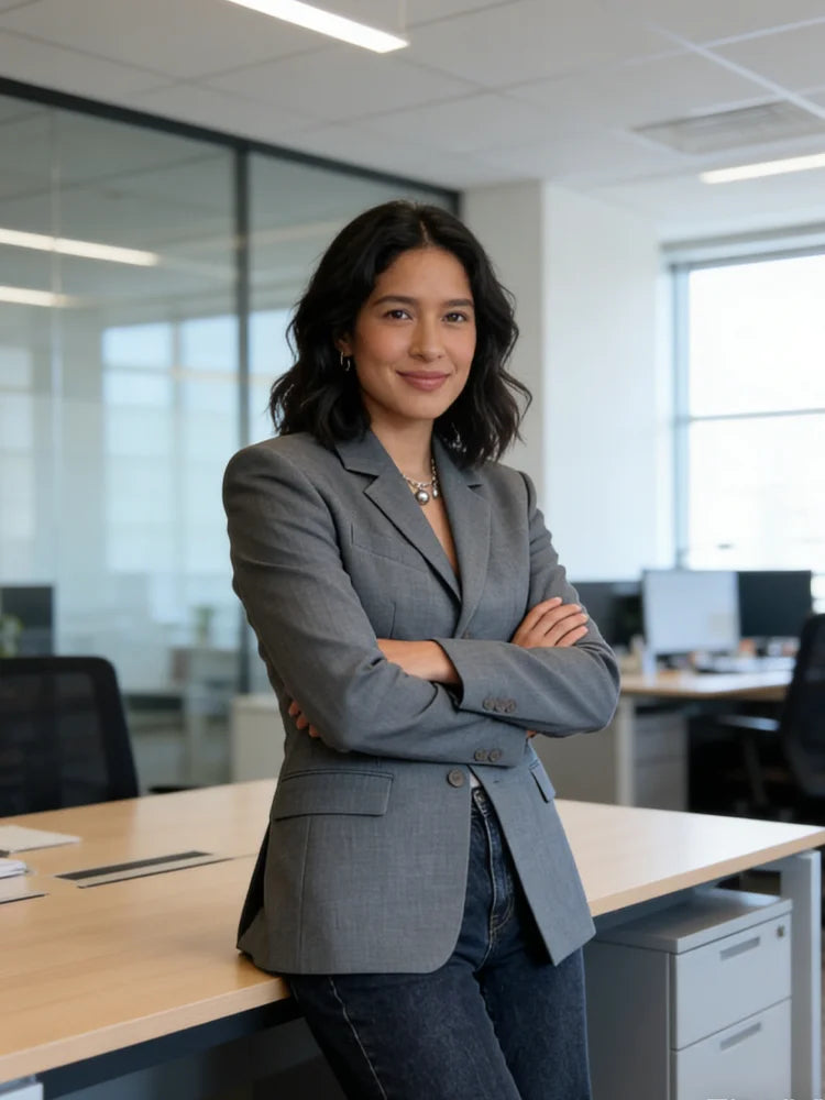 Women's Jacket New Outerwear V-Neck Three-Button Blazer Woman Tailored Formal Outerwears Waist Cincher Suit Woman Clothes Wear