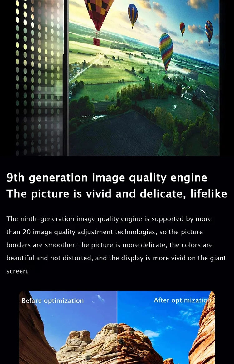 New Style Android Television TV Home Association Slim Curved 50 55 60 65 70 75 85 95 100 Inch Smart LED TV