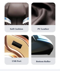 5D Full Body Massage Chair Gravity Track Electric Heating Back Body Care Chair