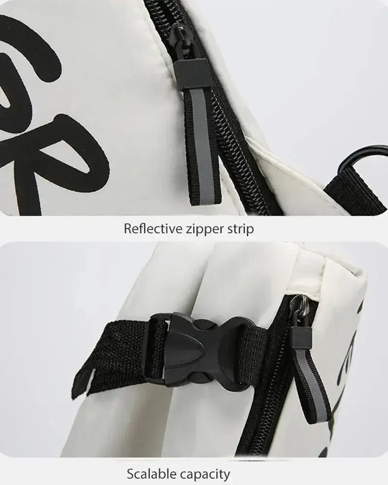 Men’s One Shoulder Crossbody Small Bag New Simple And Lightweight Multi Functional Chest Bag Running Sports Cycling Bag